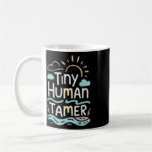 Tiny Human Tamer Back To School Elementary Teacher Kaffeetasse (Links)