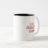 Tiny Human Tamer - Coffee Mug Zweifarbige Tasse (VorderseiteRechts)