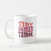 Tiny Human Tamer Daycare Child Care Worker Gift Kaffeetasse (Links)