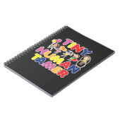 Tiny Human Tamer Daycare Provider Babysitter Notizblock (Linke Seite)