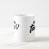 Tiny Human Tamer Funny Teacher Kaffeetasse (Mittel)
