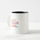 Tiny Human Tamer - Kaffeetasse (Vorderseite Links)