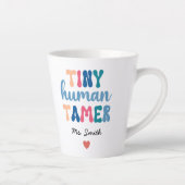 Tiny Human Tamer | Name des benutzerdefinierten Le Milchtasse (Rechts)