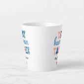 Tiny Human Tamer | Name des benutzerdefinierten Le Milchtasse (Vorderseite)