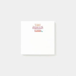 Tiny Human Tamer - Post-It Notes Klebezettel