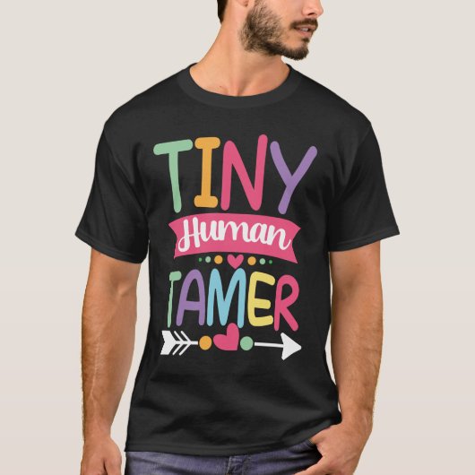 Tiny Human Tamer T-Shirt (Vorderseite)