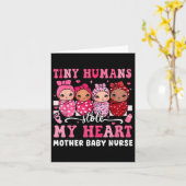 Tiny Humans gestohlen My Heart Mother Baby Nurse V Karte (Gelbe Blume)