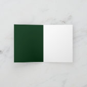 Tiny Humans Go Squish Funny Dinosaur Cartoon Karte (Innenseite)