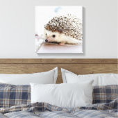 Tiny Igel Leinwanddruck (Insitu (Schlafzimmer))