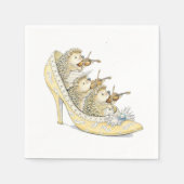 Tiny Igel Orchestra Serviette (Vorderseite)