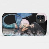 Tiny Island Gothic Mermaid Fantasy Art Case-Mate iPhone Hülle (Rückseite (Horizontal))