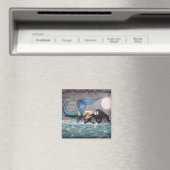 Tiny Island Mermaid Magnet (In Situ (Geschirrspüler))