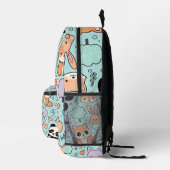 Tiny Joys & Schwanzes Bedruckter Rucksack (Rechts)