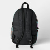 Tiny Joys & Schwanzes Bedruckter Rucksack (Rückseite)