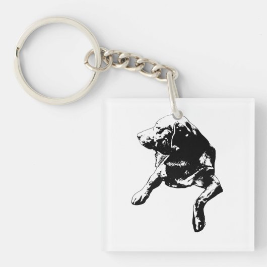 Tiny Keeper-Tag, Labrador Schlüsselanhänger (Vorderseite)