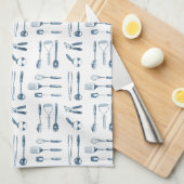 Tiny Kitchen Utensils Geschirrtuch (Viertel Falte)