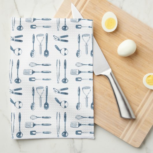 Tiny Kitchen Utensils Geschirrtuch (Viertel Falte)