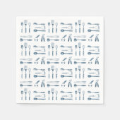 Tiny Kitchen Utensils Serviette (Vorderseite)