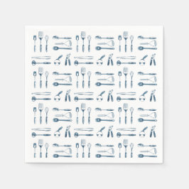 Tiny Kitchen Utensils Serviette