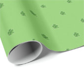 Tiny Kleeblatts St. Patrick's Day Geschenkpapier (Rolleneckpunkt)