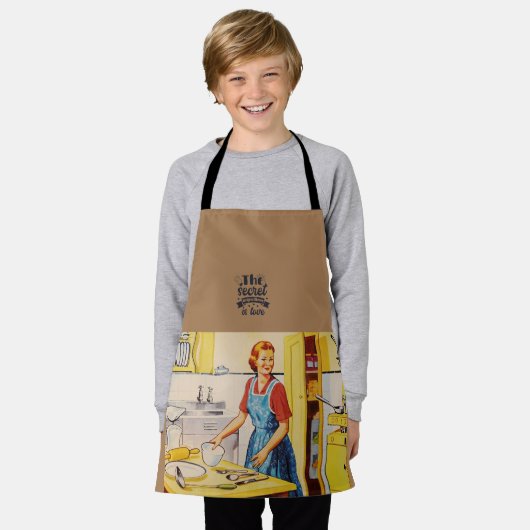 "Tiny Koch Gear" Schürze (Getragen)