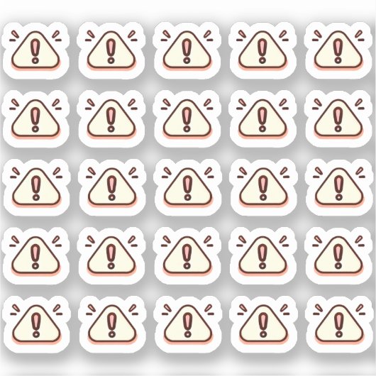 Tiny latte alert planner aufkleber (Vorderseite)