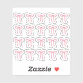 Tiny latte bows planner aufkleber (Blatt)