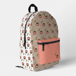 Tiny latte pink apple harvest  bedruckter rucksack