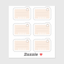 Tiny latte star ranking planner aufkleber