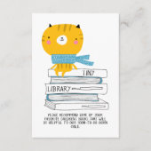 Tiny Library Begleitkarte (Vorderseite)