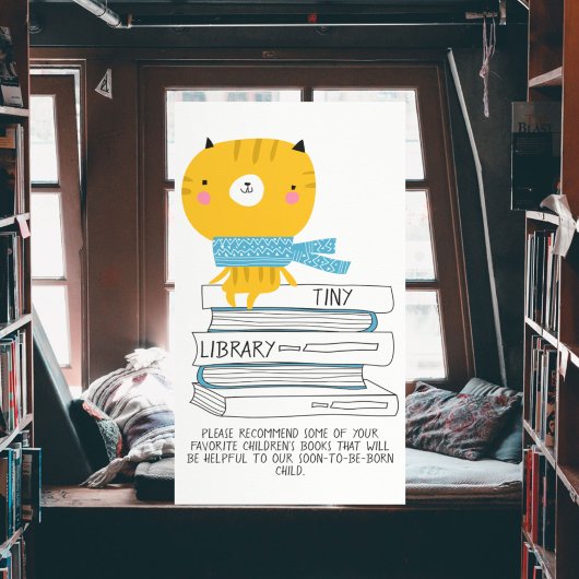 Tiny Library Begleitkarte