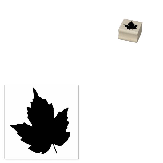 Tiny Maple Leaf Canada Day Flag Symbol rot Gummistempel (Stempel)