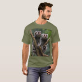 Tiny Marmoset Titans unter den Zweigen, T-Shirt (Vorne ganz)