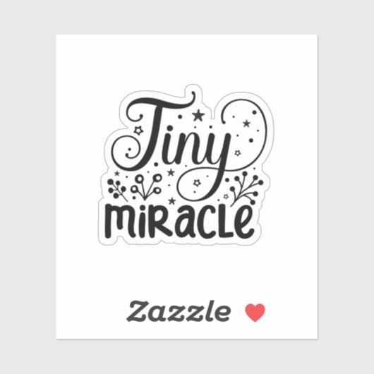 Tiny Miracle! Aufkleber (Blatt)