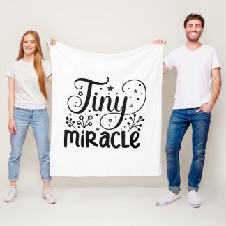 Tiny Miracle! Fleecedecke