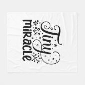 Tiny Miracle! Fleecedecke (Vorderseite (Horizontal))