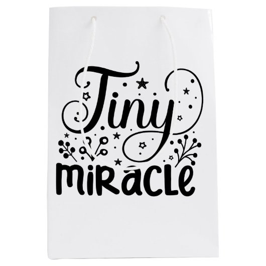 Tiny Miracle! Mittlere Geschenktüte (Vorderseite)