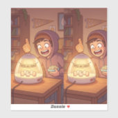 Tiny Moment, Big Cheer Aufkleber (Blatt)