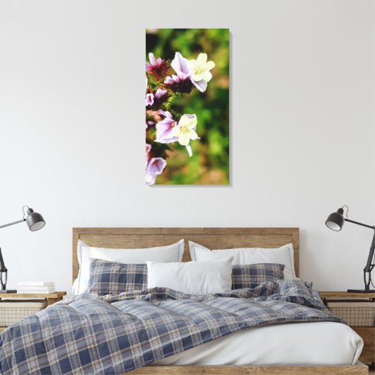 tiny multi colour flower spring flora collection leinwanddruck (Insitu (Schlafzimmer))