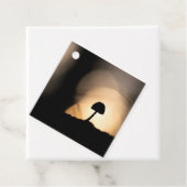 Tiny Mushroom Nature Foto Geschenkanhänger (Beispiel)