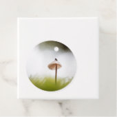 Tiny Mushroom Nature Foto Geschenkanhänger (Beispiel)