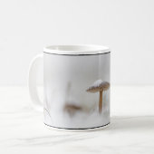 Tiny Mushroom Nature Foto Kaffeetasse (Vorderseite Links)