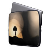 Tiny Mushroom Nature Foto Laptopschutzhülle (Vorderseite Links)