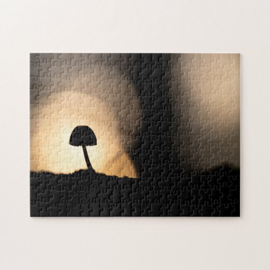 Tiny Mushroom Nature Foto Puzzle (Horizontal)