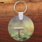 Tiny Mushroom Nature Foto Schlüsselanhänger (Vorderseite)