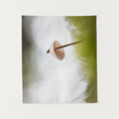 Tiny Mushroom Nature Foto Wandteppich (Vorderseite)