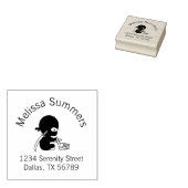 Tiny Ninja Falting Origami Paper Star-Adresse Gummistempel (Stempel)