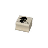 Tiny Ninja Folding Origami Star 1x1 Gummistempel (Stempel)