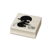 Tiny Ninja Folding Origami Star Gummistempel (Stempel)