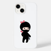 Tiny Ninja Girl Case-Mate iPhone Hülle (Rückseite)